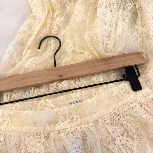 NWOT DÔEN Sebastiane Skirt in Sea Salt - Picture 8 of 12